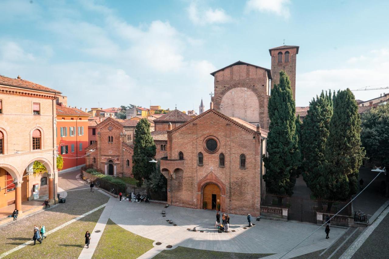 Piazza Santo Stefano Con Vista Daire Bolonya Dış mekan fotoğraf